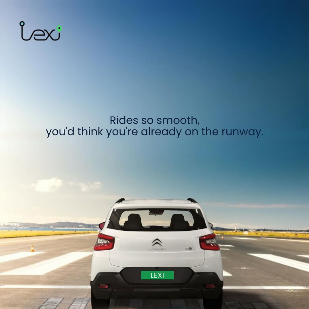 Lexi EV Cab - Rides so smooth, you'd think you're already on the runway